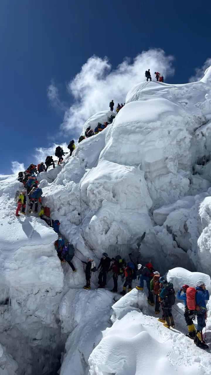 Traffic Jam in Manaslu